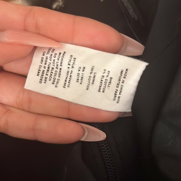 Helmet Lang mini lace up skirt - Picture 5 of 5